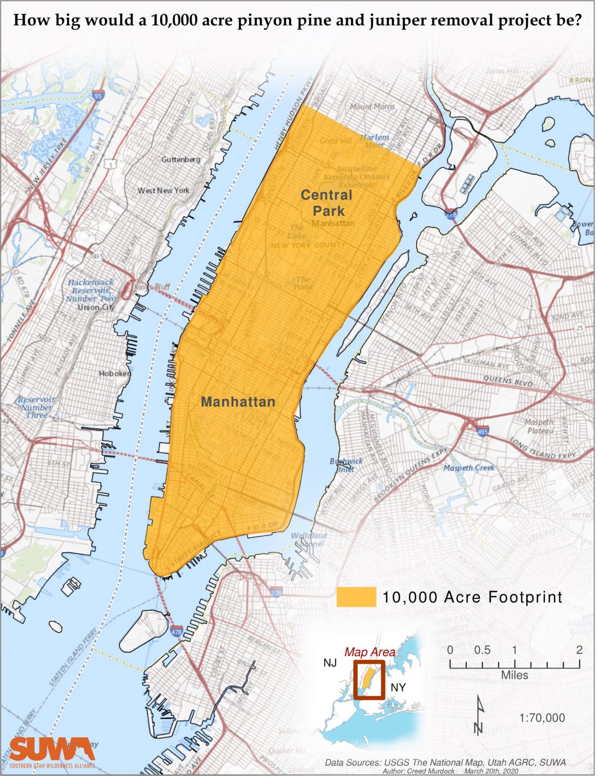 How Big Is 9000 Acres